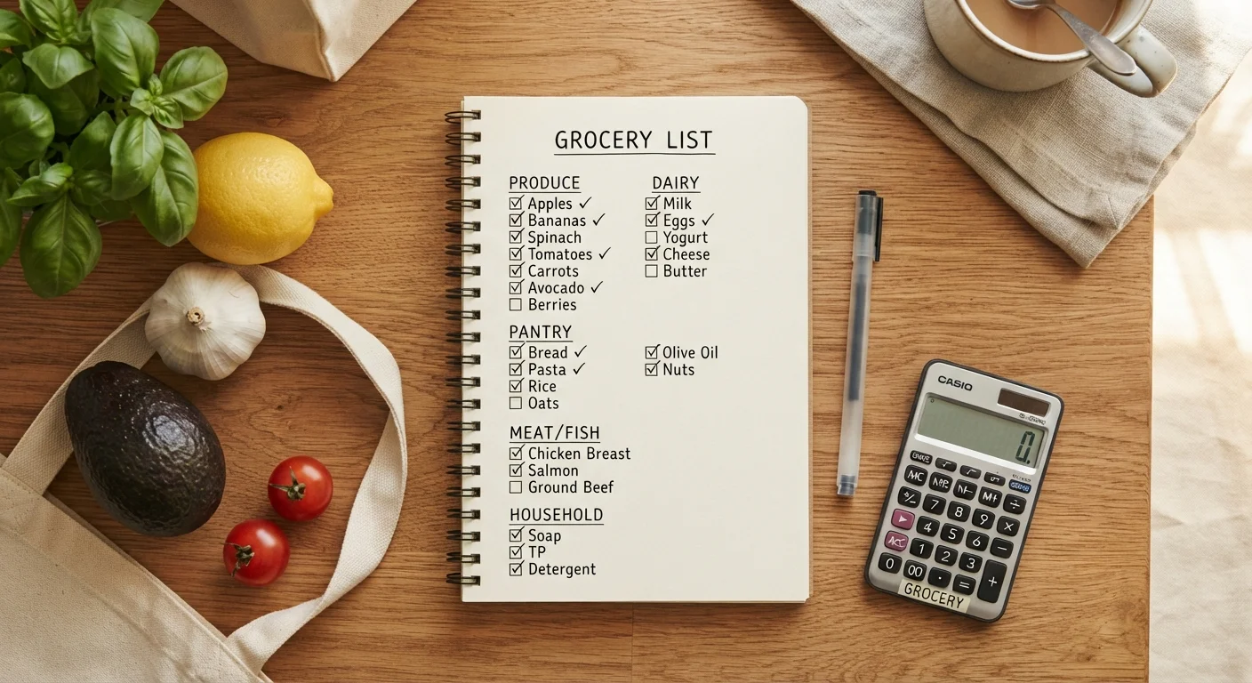 Building a Shopping List That Actually Keeps You on Budget