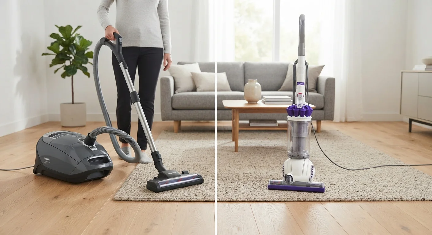 Canister vs. Upright Vacuums: Picking the Right Style for Your Floors