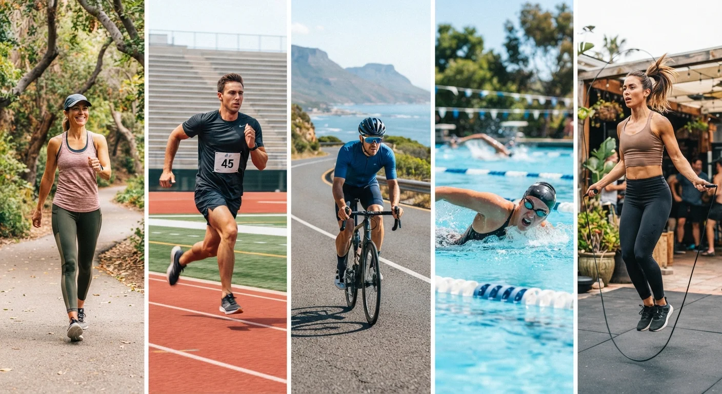 Cardio Formats Compared: Walking, Running, Cycling, Swimming, and HIIT