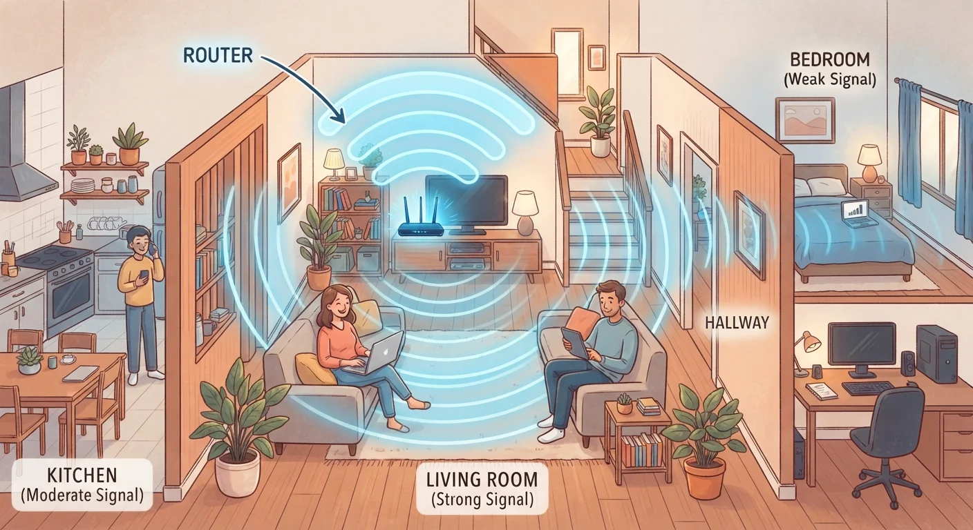 Extending Wi-Fi Coverage at Home: Range Extenders, Mesh Systems, and Powerline Adapters