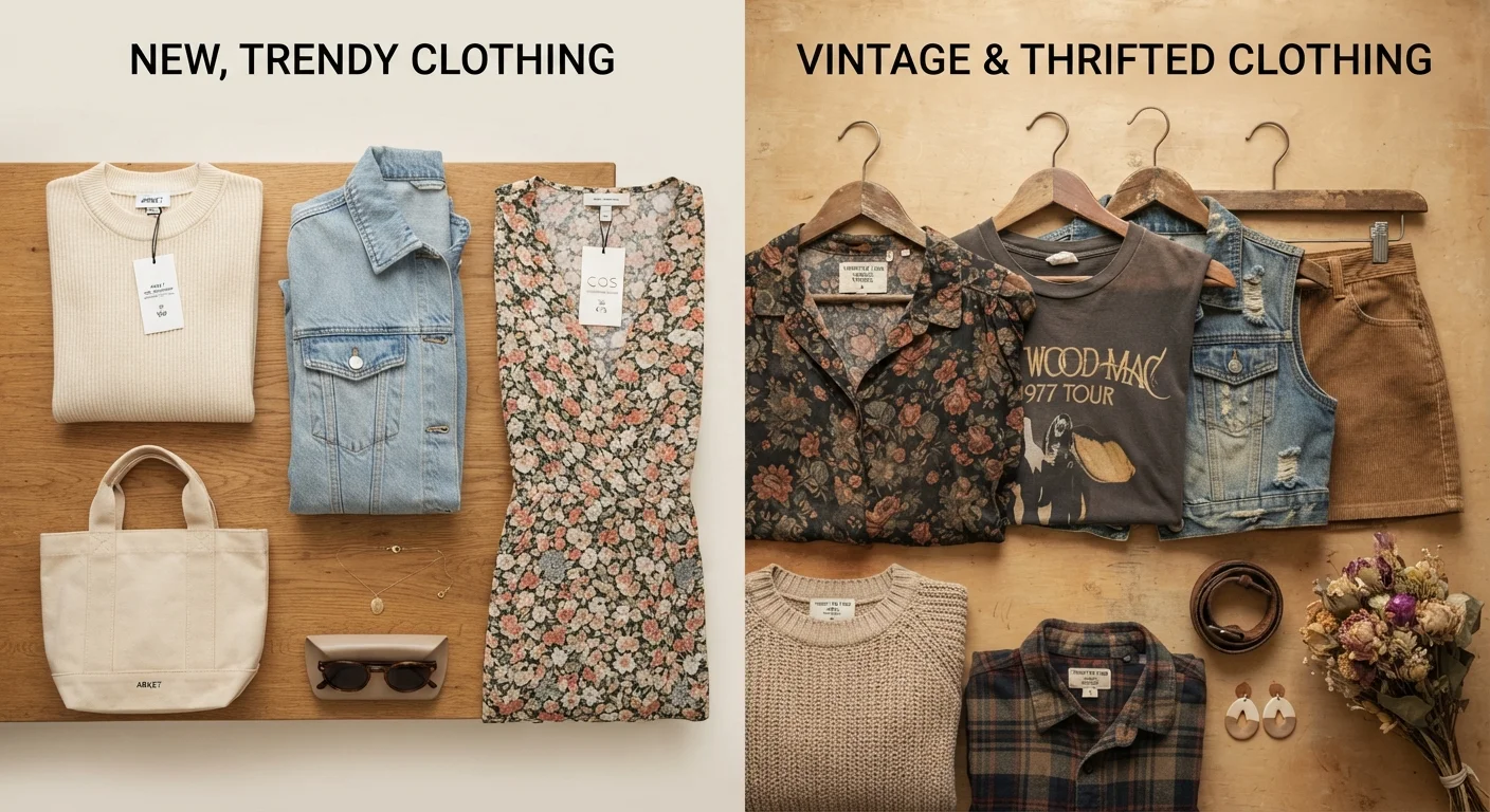 Fast Fashion vs. Secondhand Shopping: What Changes and What Stays the Same