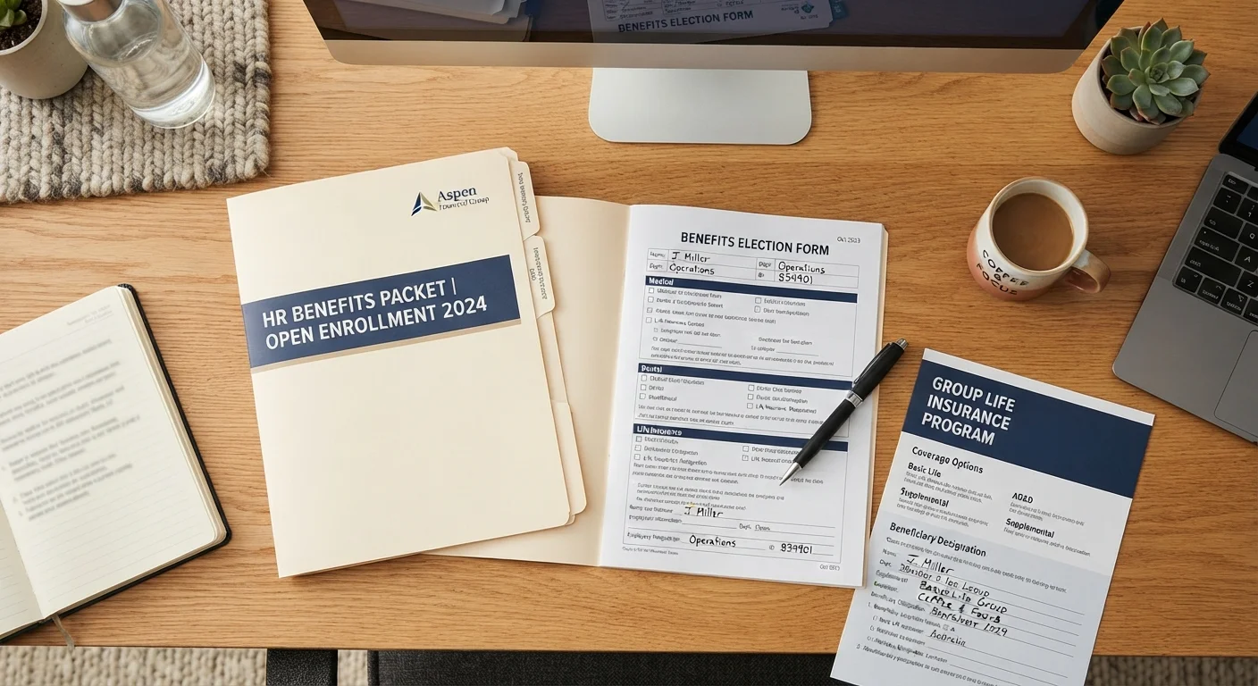 Group Life Insurance Through Your Employer: What It Typically Includes