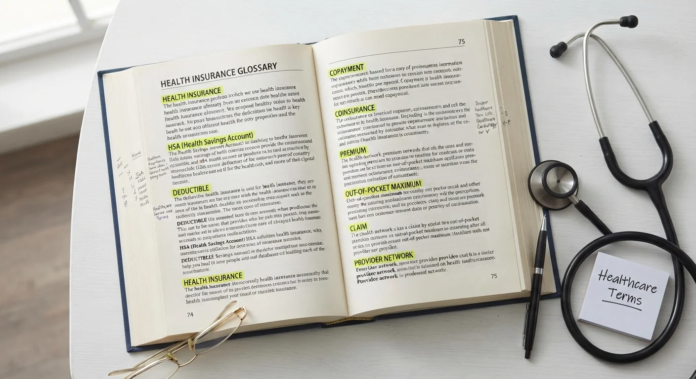 Health Insurance Glossary: 40 Terms Decoded in Plain English