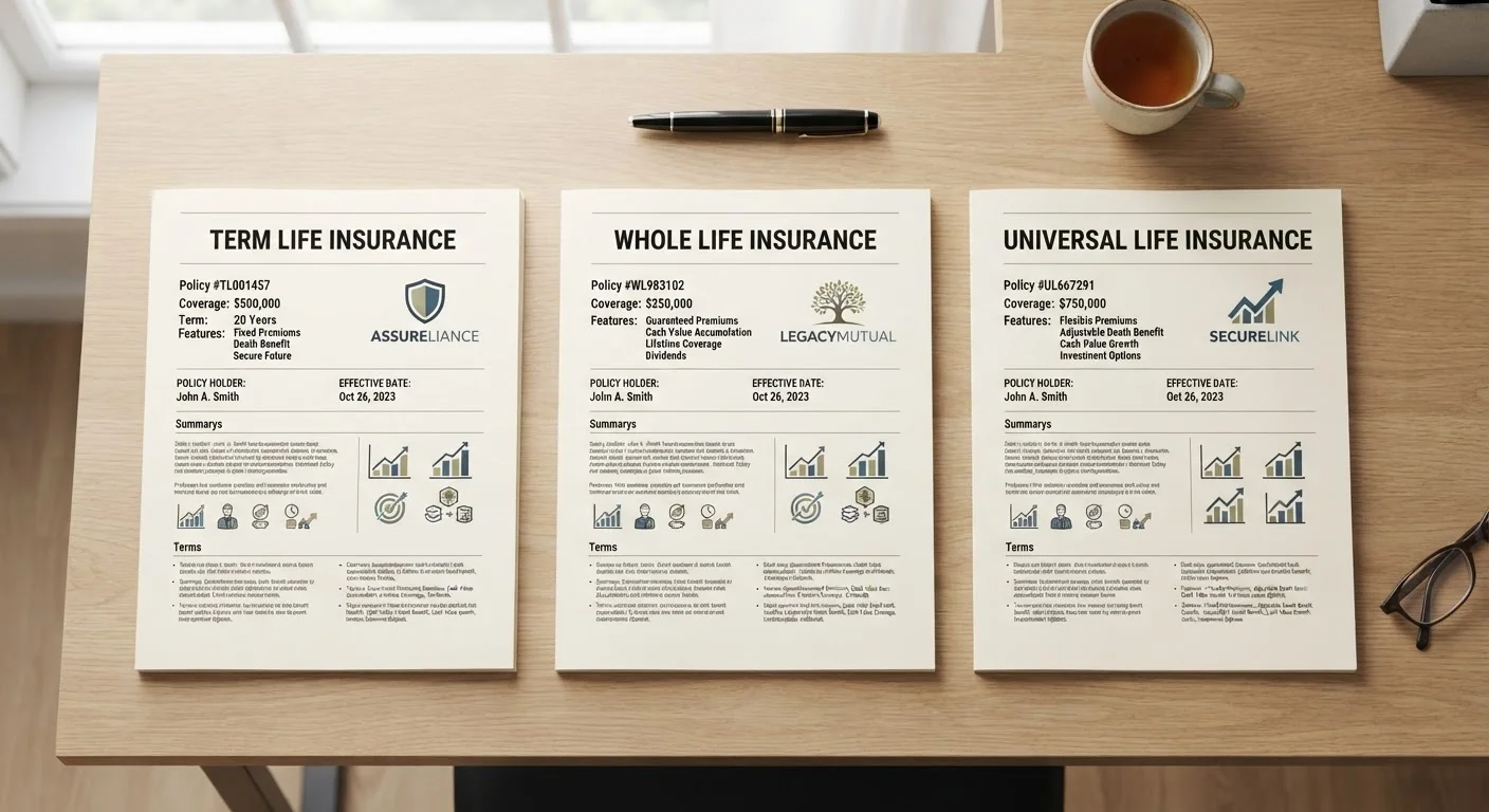 Life Insurance Explained: Term, Whole, and Universal Policies Demystified