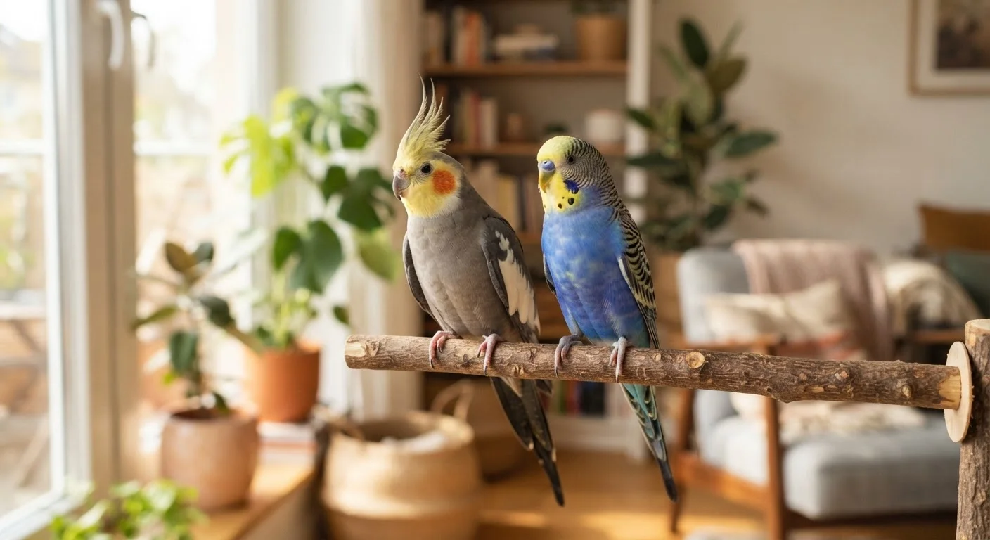 Parakeet or Cockatiel: Choosing the Right Pet Bird for Your Home