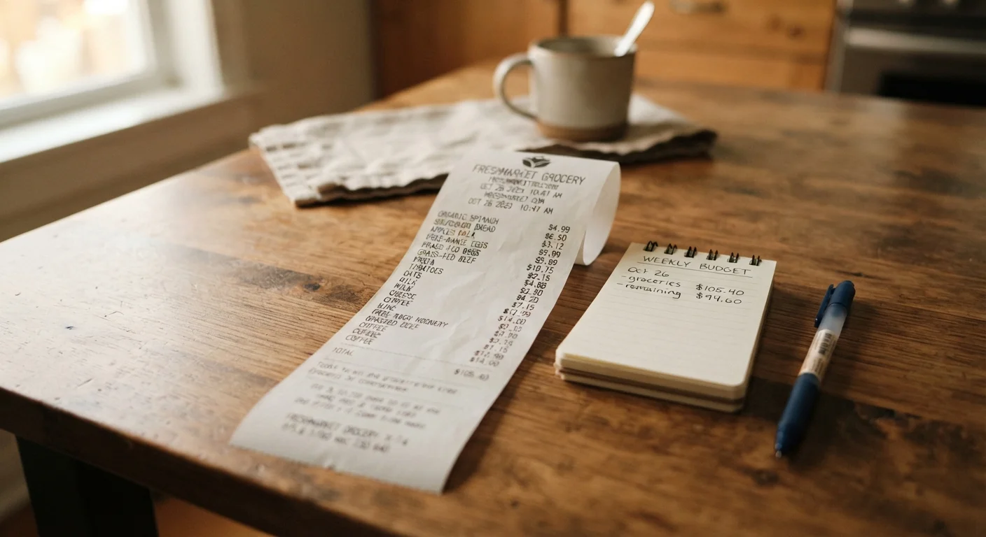 Reading a Grocery Receipt: What the Numbers Actually Tell You