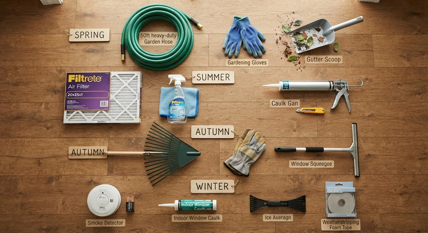 Seasonal Home Maintenance Checklist for Every Quarter of the Year