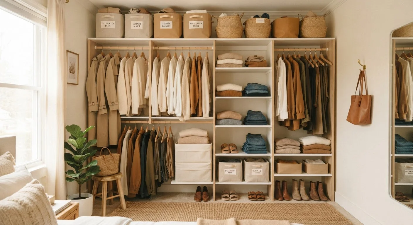 Seasonal Wardrobe Transitions: A Practical Checklist for Switching Out Your Closet