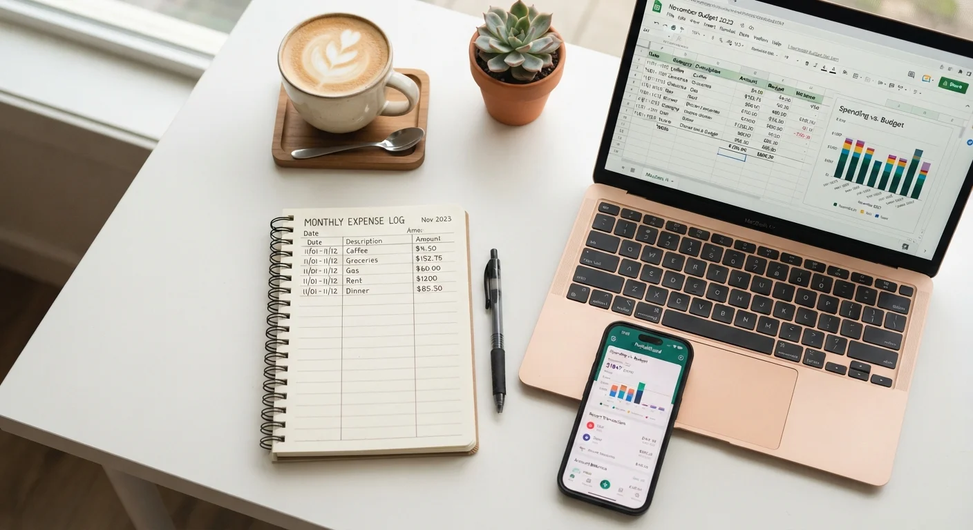 Spending Trackers: Manual Logs, Spreadsheets, and Apps Compared