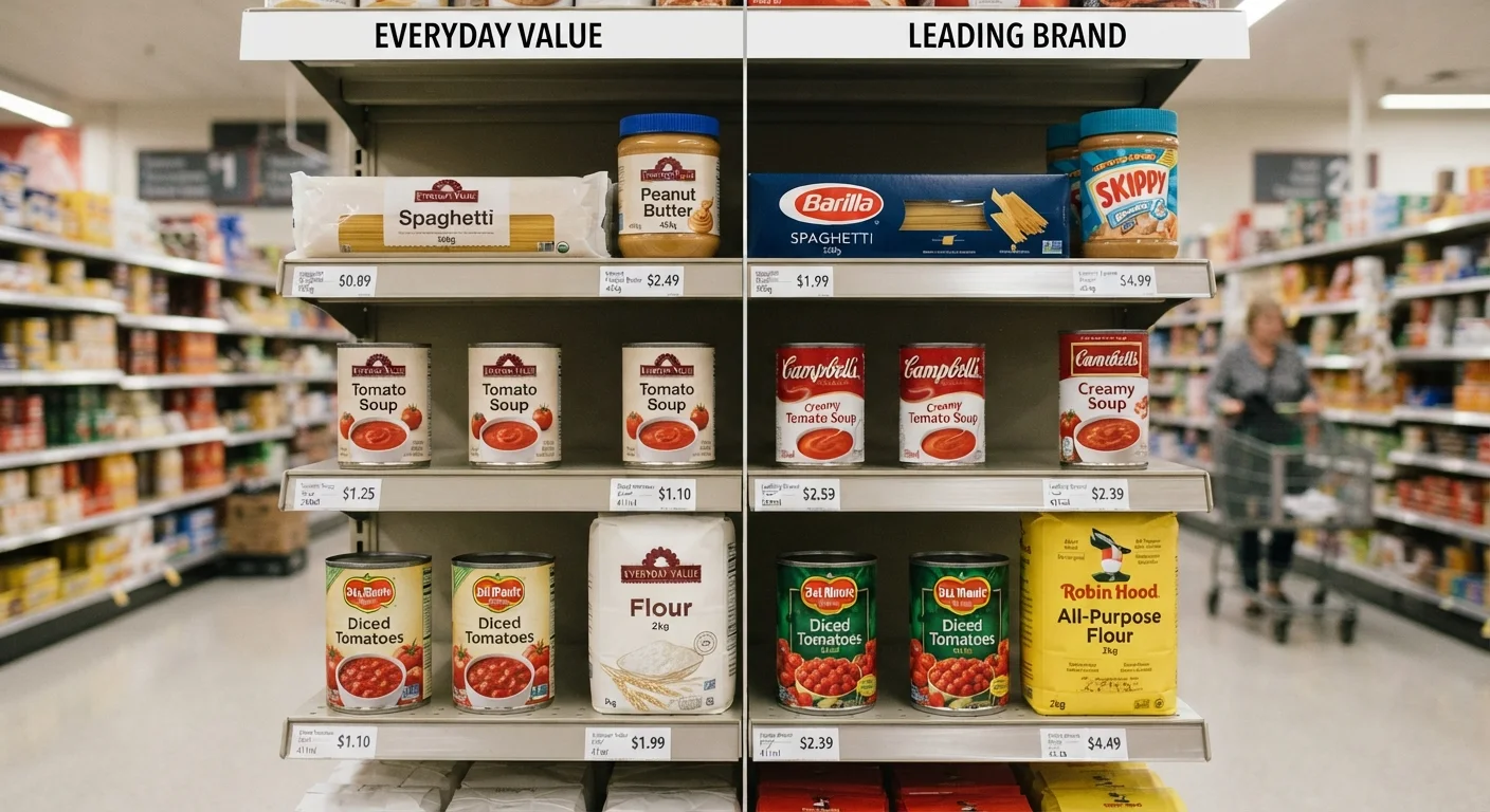 Store Brands vs. Name Brands: Understanding What You're Actually Paying For