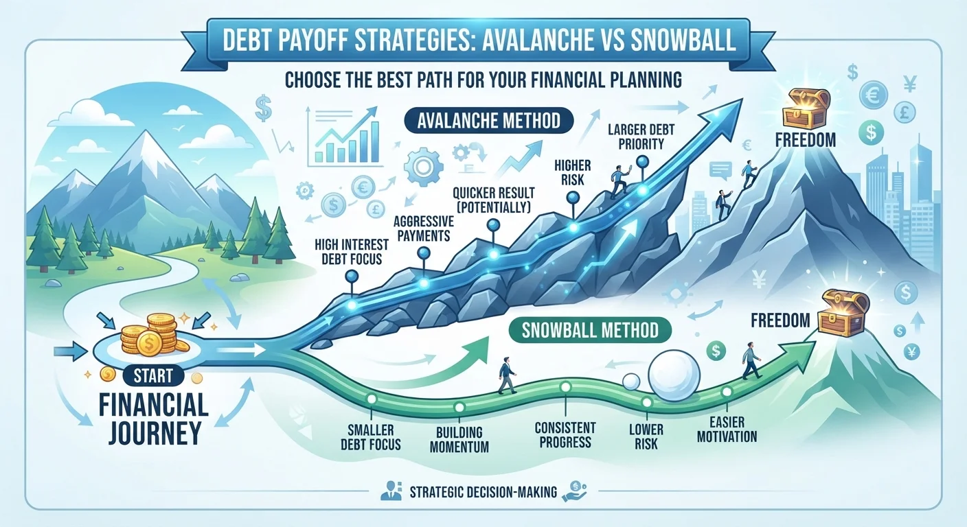 The Debt Avalanche vs. Debt Snowball: Which Payoff Strategy Fits Your Life?