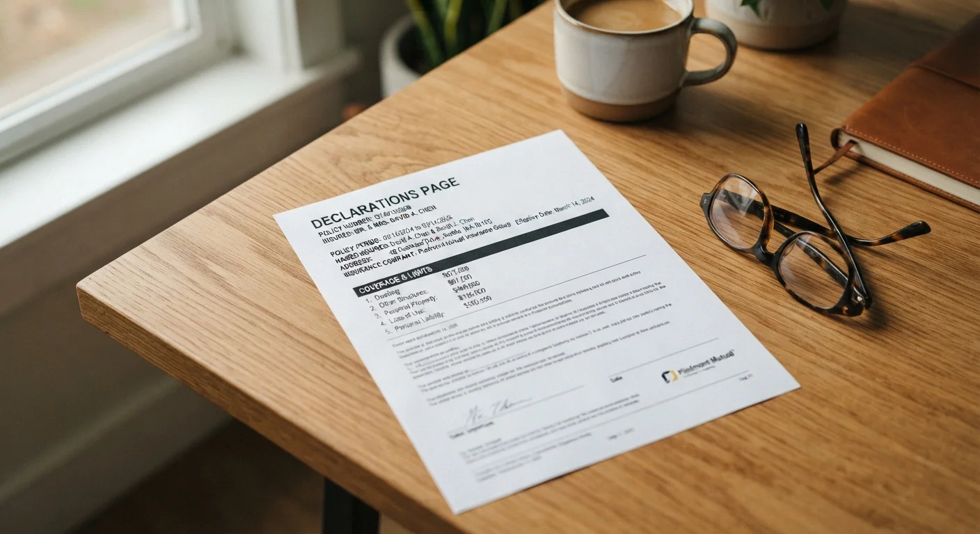 The Declarations Page Explained: How to Read Your Insurance Summary