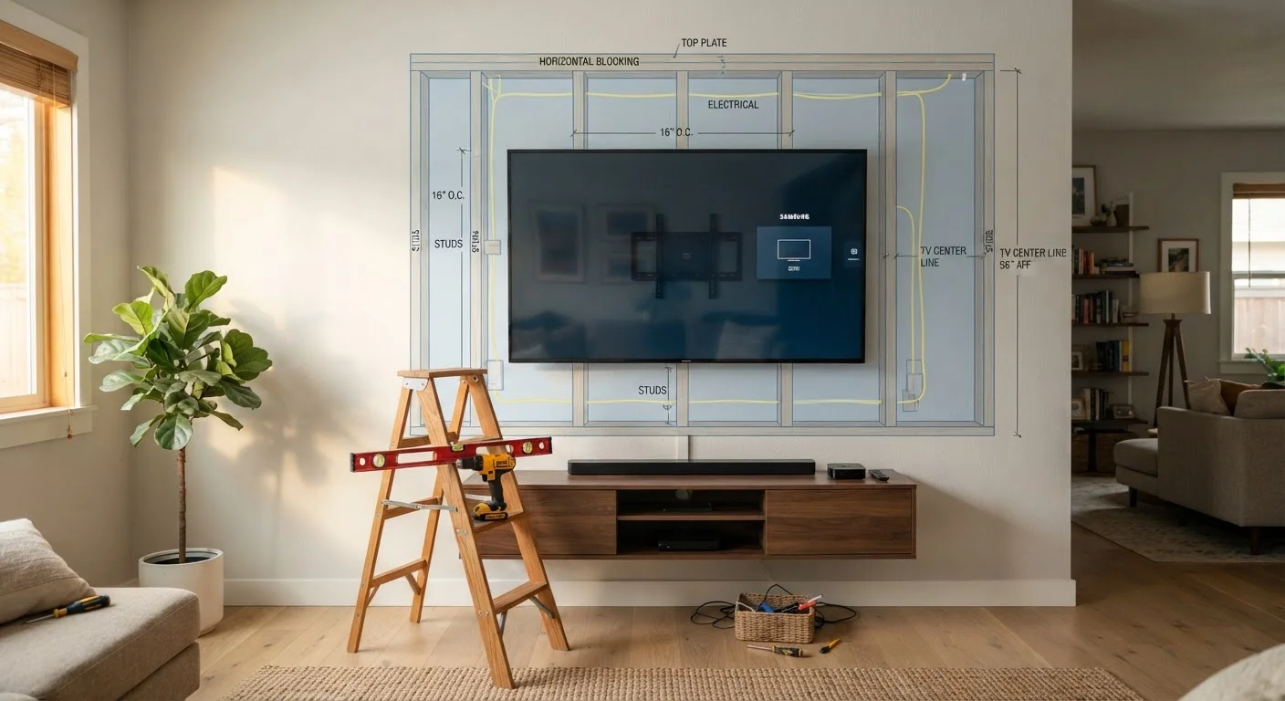 Things to Check Before Mounting a TV on the Wall