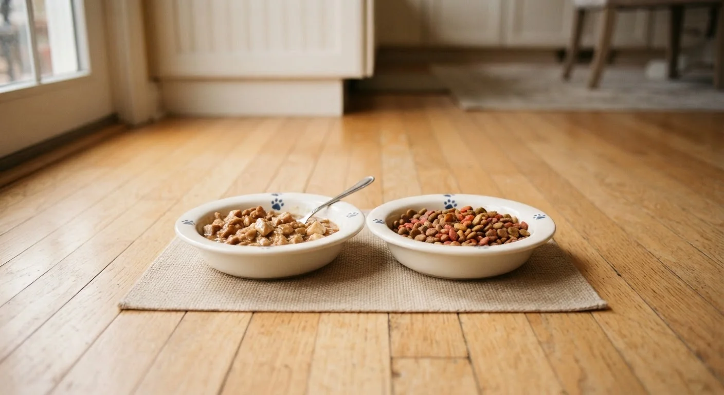 Wet Food vs. Dry Food: What Each One Does for Your Cat's Health