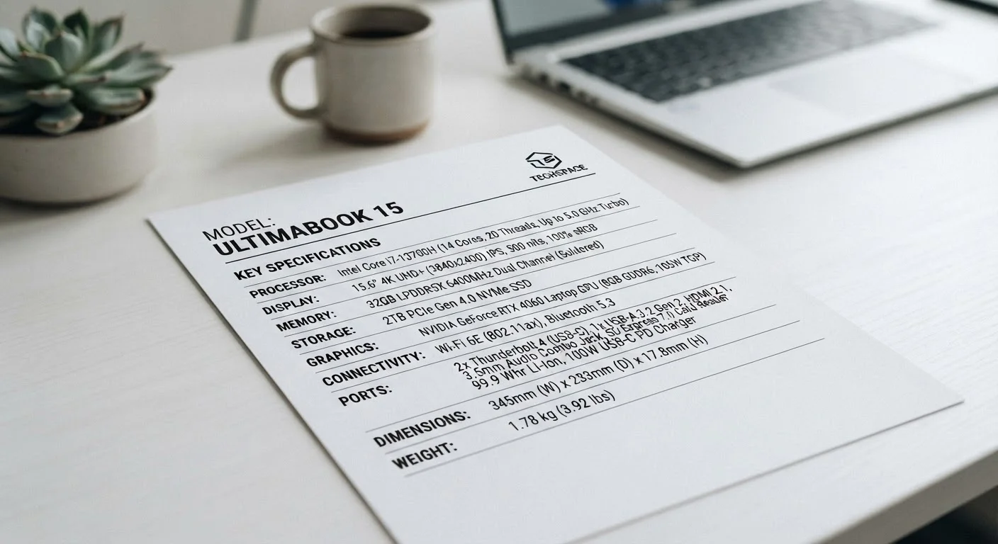 What the Numbers in a Laptop Spec Sheet Actually Mean