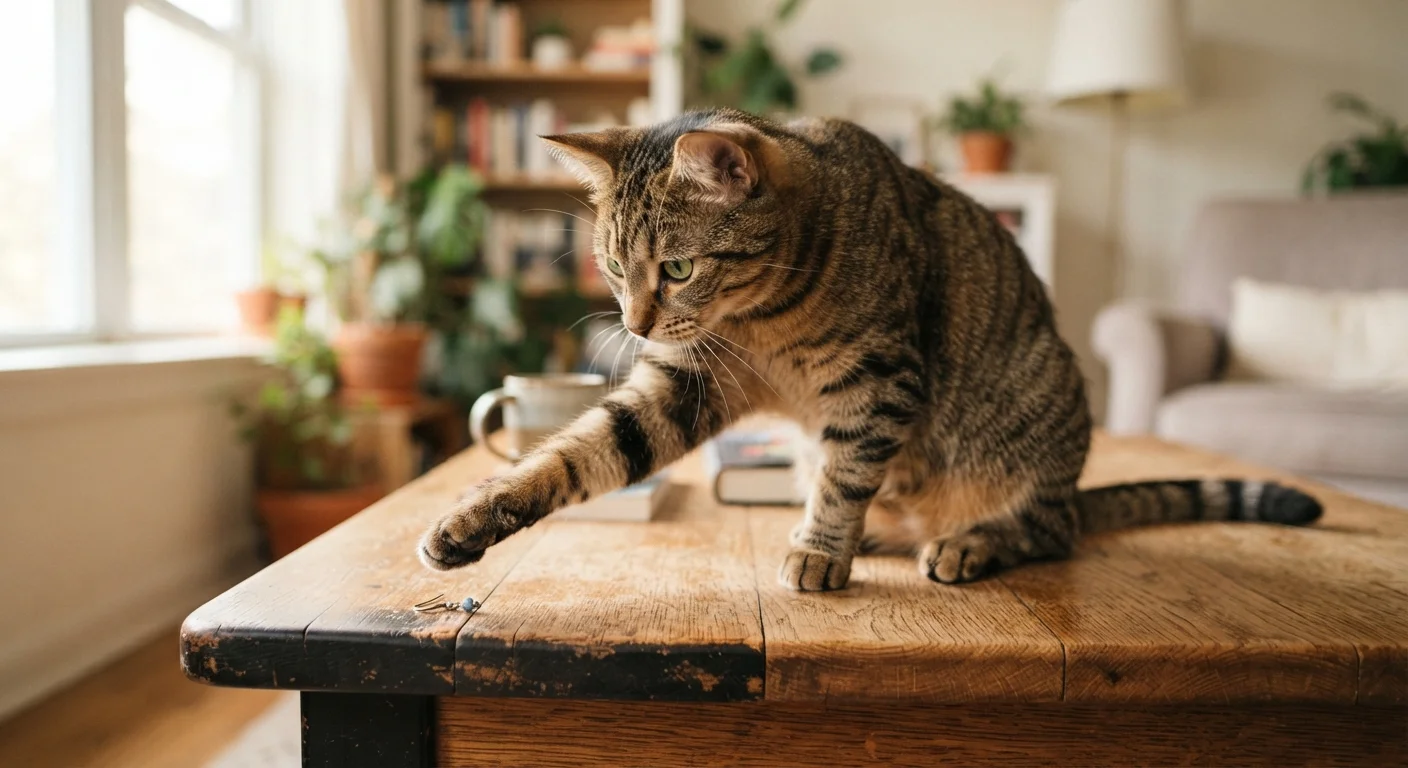 Why Cats Knock Things Off Tables (And What It Tells You About Their Instincts)