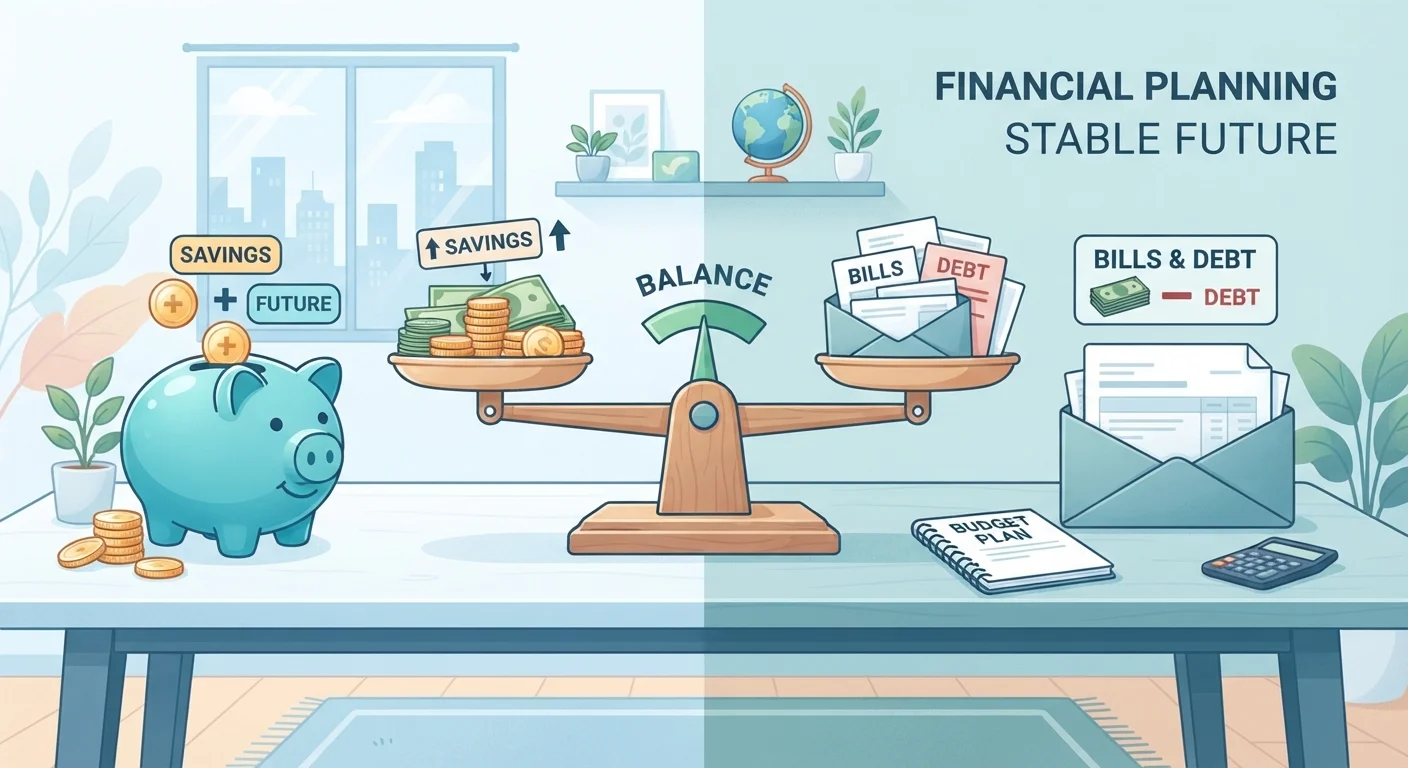 Why Saving and Paying Down Debt Don't Have to Be an Either-Or Decision